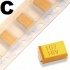 10uF 16V C 10% SMD Tnatalum Capcitors AVX TAJC106K016R