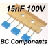 15nF 100V 5mm BC Components MKT _ [5szt]